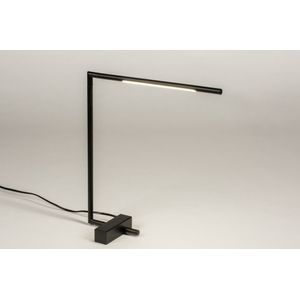 Zwarte led bureaulamp in minimalistisch design