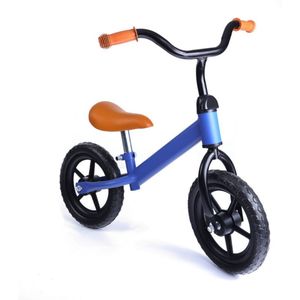 Buxibo - Loopfiets - Loopauto/Loopwagen - Zonder Pedalen en Trappers - Buiten Speelgoed voor Jongen & Meisje - Baby - 1, 2, 3 & 4 Jaar - Blauw