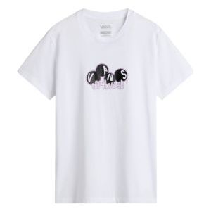 Vans für Damen. VN000HHNWHT1 T-shirt Rolling weiß (XS), Lässig, Baumwolle, Kurzarm