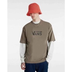 Vans für Herren. VN000GGG9JC1 Klassisches T-shirt braun (M), Lässig, Baumwolle, Kurzarm