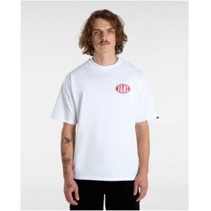 Vans für Herren. VN000HKCWHT1 Spray On T-shirt weiß (S), Lässig, Baumwolle, Kurzarm