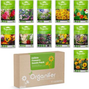 Eetbare Bloemen Zaden Pakket - 11 Soorten
