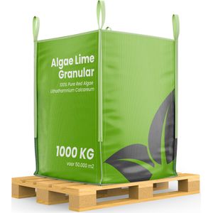 Algenkalk Granulaat - Zuiver Lithothamnium Calcareum (bigbag 1000 kg voor 5 ha)