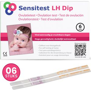 Sensitest Ovulatietest Dipstick, 12 stuks