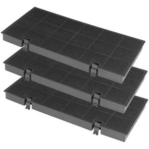 3x Koolstoffilter geschikt voor Ikea CHF150/1 FAT150