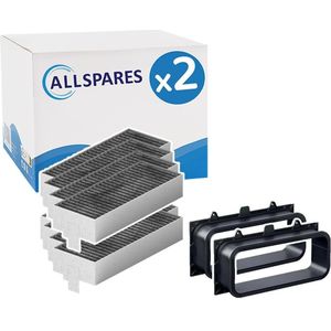2x CleanAir Koolstoffilter geschikt voor Gaggenau set 17007113