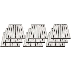 9x Lamellenfilter 500x400x25mm (Type A) voor Horeca Afzuigkap