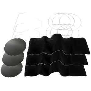 3x Elica Longlife Koolstoffilter KIT01916/S