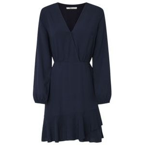 Pepe Jeans - PL953610 - Jurk - Marineblauw - Viscose - Lange Mouwen