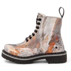 Artvoor vrouwen. 11166P11WZ03_ESP Enkellaarsjes 1166P grijs (38), Stof, Plat, Veters, Casual