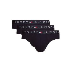 Tommy Hilfiger - UM0UM03182 - Set 3 Zwarte Slips - Katoen - Duurzaam
