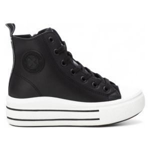 Xti Kidsvoor vrouwen/meisjes. 15106501-NEGRO Trainers 151065 zwart (33), 3 tot 5 cm, Veters, Ritssluiting, Casual, kinderkleding