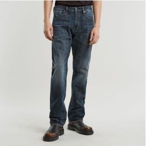 G-Star Dakota Regular Straight Jeans - Donkerblauw - Heren