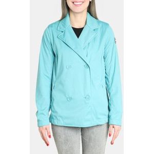 Colmarvoor vrouwen. 1900-6ZB Trench Softshell Jas blauw (44), Casual, Polyester