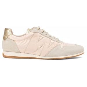Wondersvoor vrouwen. A-2730 Cecilia Roze Leren Pantoffels (37), Leer, Plat, Veters, Casual