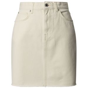 Pepe Jeansvoor vrouwen. PL901221TB7 Rok W11 Mini wit ecru (XS), Casual, Katoen, Duurzaam