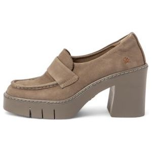 Artvoor vrouwen. 119721320003_020 Leren mocassins 1972 taupe (40), Leer, 8 tot 10 cm, Geen, Casual