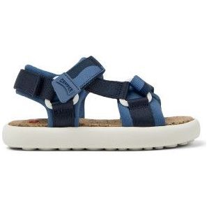 Camperunisex voor kinderen. K800579-007 Pelotas Flota sandalen blauw (33), Plat, Klittenband, Casual, kinderkleding