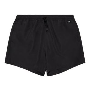 EA7voor mannen. 7M000510_AF13019 Halflang zwempak met zwart logo (XS), Strandkleding, Polyester