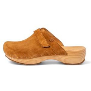 El Naturalistavoor vrouwen. 258341255005_023 Leren klompen N5834 Shokunin bruin (38), Leer, 3 tot 5 cm, Klittenband, Casual