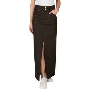 Pepe Jeansvoor vrouwen. PL901167 Maxirok Hw grijs (M), Casual, Denim, Duurzaam