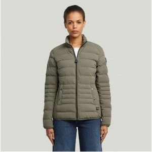 G-Starvoor vrouwen. D26954-D518-273 Foundation gewatteerde jas groen (XXS), Casual, Polyester