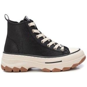 Refreshvoor vrouwen. 17231801-NEGRO Trainers 172318 zwart (41), 3 tot 5 cm, Veters, Ritssluiting, Casual