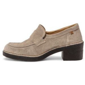 El Naturalistavoor vrouwen. 256671120005_020 Leren mocassins N5667 taupe (36), Leer, 5 tot 8 cm, Geen, Casual