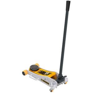 Garagekrik alu/staal 2 ton, PU wielen