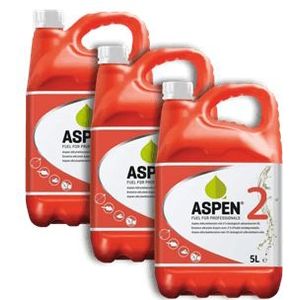 Aspen 2T alkylaatbenzine 3 stuks