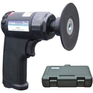 Mini Slijper - Roterend - Inclusief 50mm en 75mm Roloc Pad - In Koffer Met Toebehoren