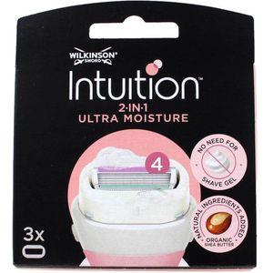 Wilkinson Intuition ultra moisture shea butter 3 stuks