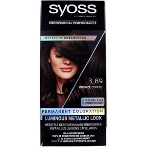 Syoss Haarverf 3-89 Metallics Bronze Coffee