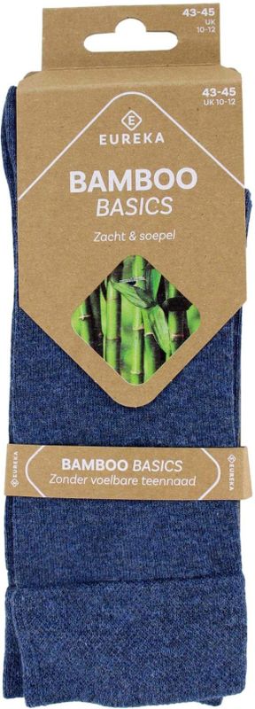 Bamboe hoge sokken – White – 39-42