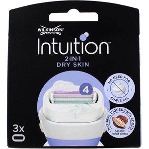 Wilkinson Scheermesjes Intuition Dry Skin, 3 Mesjes
