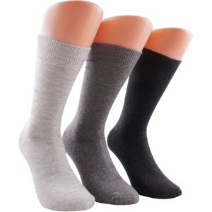 Maxx Owen Herensokken Grijs Mix 3 paar 39-45