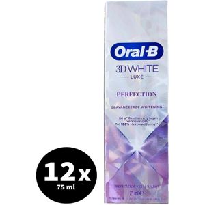 Oral-B Tandpasta 3D White Luxe Perfection 12 x 75 ml
