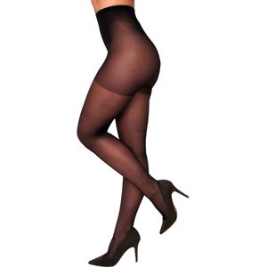 Manouxx Panty Dance 2-pack 15 Den Zwart (Maat: XXL)