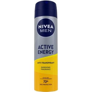 Nivea Men Deodorant Spray Active Energy, 150 ml