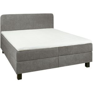 Boxspring Bilbao Grijs - 160x200 cm