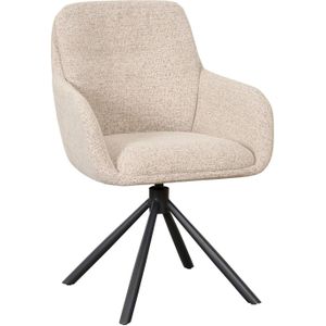 Draaibare Eetkamerstoel Genk Beige