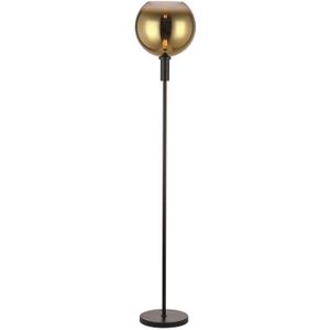 Vloerlamp Dinant Goud - E27 - 160 cm hoog