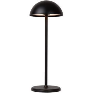 Lucide Joy oplaadbare tafellamp zwart 32cm