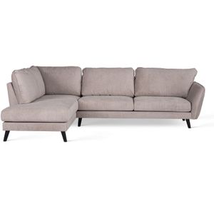 Hoekbank Duizel Links Beige