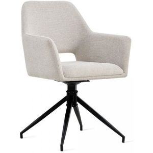 Draaibare Eetkamerstoel Tiernan Beige
