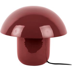 Leitmotiv Tafellamp Fat Mushroom - Rood - 29x29x25cm - Modern