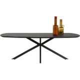 Salontafel Odda Zwart - 120x65 cm