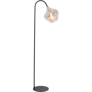 Light & Living Vloerlamp Rakel - Zwart - 45x28x160cm - Luxe - Staande lampen voor Woonkamer - Slaapkamer