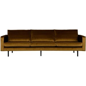 BePureHome - Rodeo - 4-zitsbank - Honinggeel - Velvet