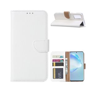 Hoesje geschikt voor Huawei Y6 2017 - Bookcase Wit - portemonnee hoesje